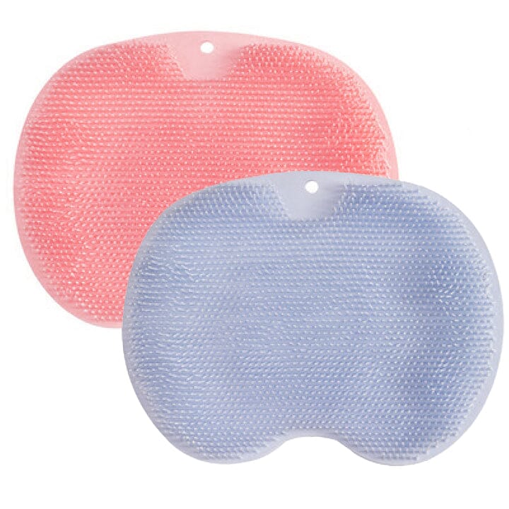 SmoothExfo Hands-free Back Scrubber English SLJM 1pc Pink + 1pc Blue 🔥 50% Off 🔥 $34.97