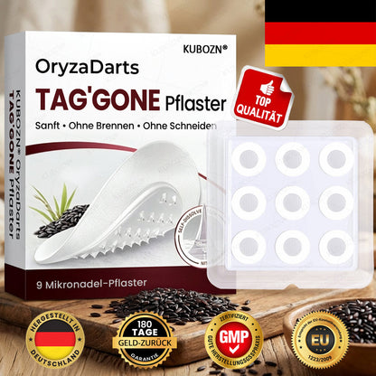 KUBOZN® OryzaDarts TAG’GONE – Schmerzfreie Entfernung an der Wurzel dank Schwarzer-Reis-Mikrotechnologie ✨  (offer)
